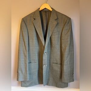 Oscar de la Renta Sports Jacket Blazer 44L 100% Wool